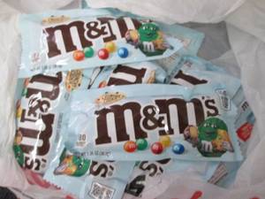 12- 1.35 oz pks M&Ms Crunchy Cooki...