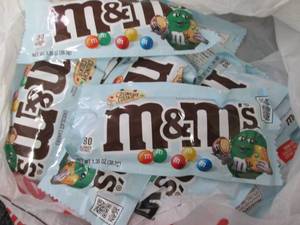 12- 1.35 oz pks M&Ms Crunchy Cooki...
