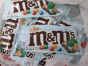 12- 1.35 oz pks M&Ms Crunchy Cooki...