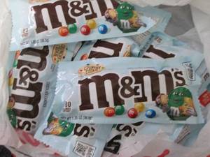 12- 1.35 oz pks M&Ms Crunchy Cooki...