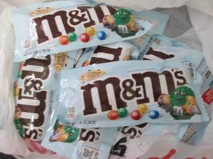 12- 1.35 oz pks M&Ms Crunchy Cooki...