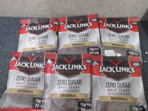 6- 2.6 oz Pks Jack Links Zero Sugar...