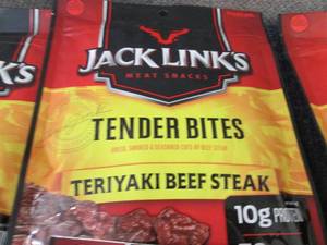 6- 3.25  oz Pks Jack Links Teriyaki...