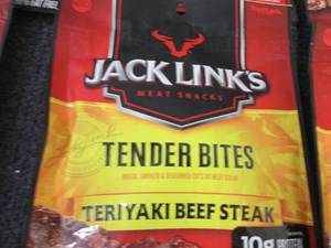 6- 3.25  oz Pks Jack Links Teriyaki...