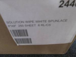 Case of 6 250 ct Rolls Spunlace Wet...