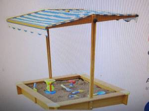 Merry Products Sandbox with Canopy ...