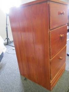 3 drawer night stand 26 inch x 15 i...