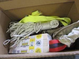 box of rope , shims and more ...
