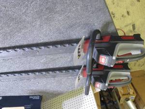 2 oregon 40 volt brush cutters no b...
