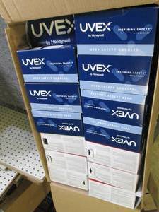 box of 14 safety goggles ...