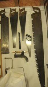 lot 35 image: Lot of hand saws...