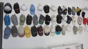 lot 111 image: A huge assortment of hats...