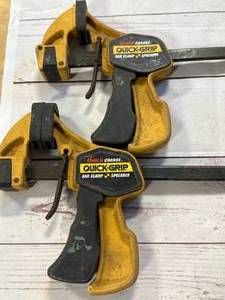 lot 2 image: Lot of 2 Quick Grip Bar Clamps 36 Inches