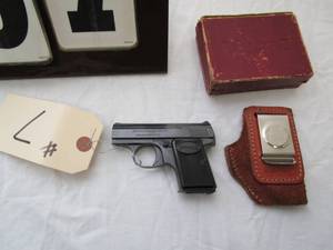 lot 7 image: Browning .25 Cal Automatic Pistol