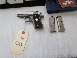 lot 8 image: Colt Mustang Pocketlite 380 Auto Pistol
