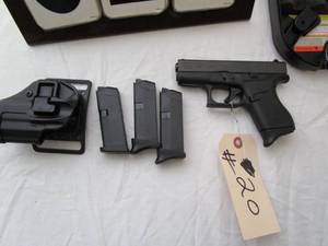 lot 20 image: Glock 42 .380 Auto Pistol