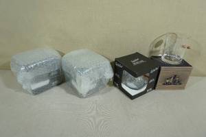 lot 47 image: Rocks Glasses with Embedded Bullets - Right to Keep and Bear Will Be Defended