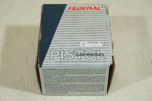 lot 61 image: 20 Federal Classic .357 Magnum 125 Gr JHP Ammo
