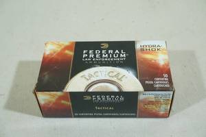 lot 63 image: 50 Federal Premium Tactical LE .38 Special P 147 Gr JHP Ammo