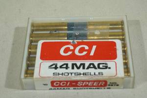 lot 65 image: 10 CCI 44 Magnum Shotshell Ammo