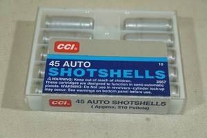 lot 66 image: 10 CCI 45 Auto Shotshell Ammo
