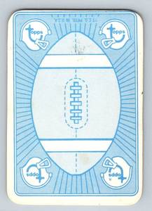 lot 216 image: Fran Tarkenton 1971 Topps Game Card #35 2 Yard Loss Vintage Minnesota Vikings Football Card