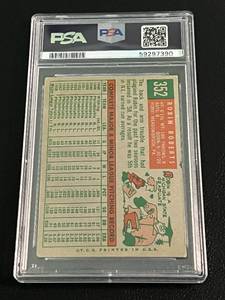 lot 27 image: 1959 Topps Robin Roberts #352 PSA Graded 3 VG Vintage Baseball Card