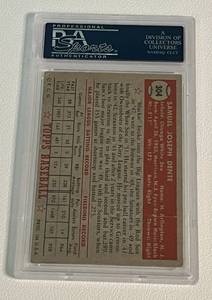 lot 103 image: 1952 Topps Sam Dente #304 PSA Graded 1 Vintage Baseball Card
