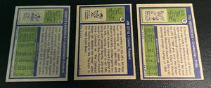 lot 223 image: 1972 Topps Football 3 Card Lot - Ted Hendricks RC #93, #86 Jim Otto, #169 Daryle LaMonica Vintage Cards