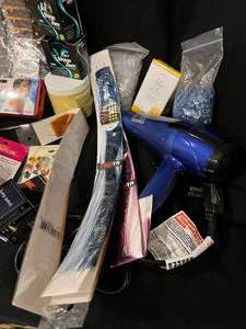 lot 47 image: Large Lot of Hair Accessories & Makeup