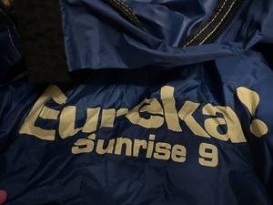 lot 39 image: Eureka Sunrise 9 Tent and Sleeping Bag with Bag