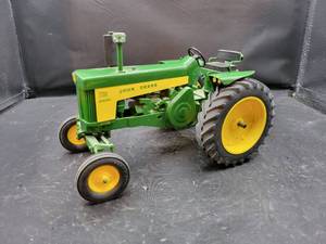lot 792 image: John Deere 730 Diesel Plastic Tractor Model - Made by Yoders New Paris, IN - 116 Scale