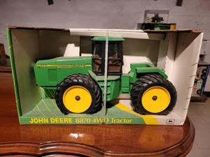 lot 778 image: ERTL John Deere 8870 4WD Diecast Tractor Model in Box - 116 Scale - Images Coming Soon
