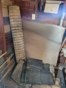 lot 249 image: Heavy Rubber Pickup Bed Liner, Floor Mats and More in Corner