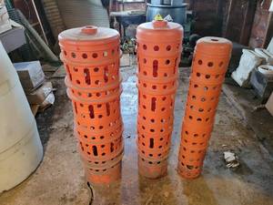 lot 261 image: (3) Hickenbottom Tile Intakes - 12 x 40, 9 x 40 and 7 x 37
