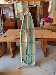 lot 335 image: Vintage Metal Ironing Board