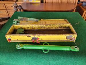 lot 375 image: John Deere Parts in Steel Toolbox