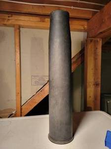 lot 546 image: 24 Steel Artillery Shell
