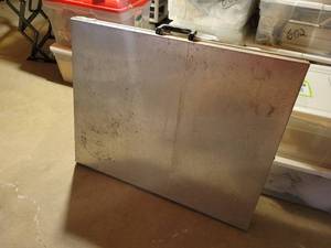 lot 608 image: Aluminum Folding Table - Approx. 60 x 24