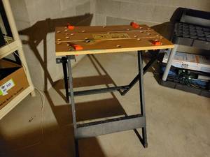 lot 610 image: Black & Decker Workmate Folding Worktable