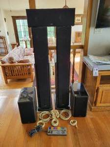 lot 63 image: Polk Audio Surround Sound System - Model LSi
