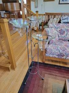 lot 66 image: Floor Standing Candle Holder