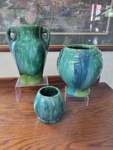 lot 73 image: (3) Pieces of Art Pottery