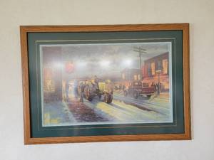 lot 158 image: Dave Barnhouse The Spirit of Giving Framed Print - Signed and Numbered 8621950