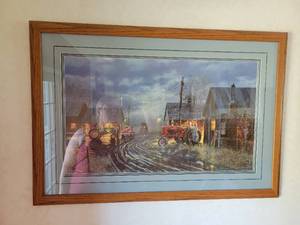 lot 160 image: Dave Barnhouse Starting Them Young Framed Print - Signed and Numbered 412999