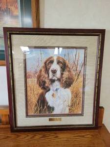 lot 168 image: James H. Killen Thats My Dog Too Framed Print