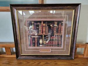lot 170 image: Charles Wysocki Frederick the Literate Framed Print