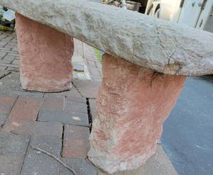 lot 99 image: Concrete Garden Bench
