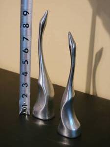 lot 169 image: Hoselton Aluminum Cane Sculptures