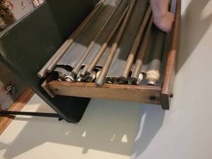 lot 24 image: Awesome Antique Classroom Map Set Interwar Period 1914-1945